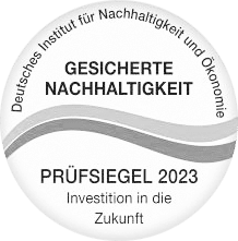 Zertifikat Gesicherte Nachhaltigkeit GARANT 2023